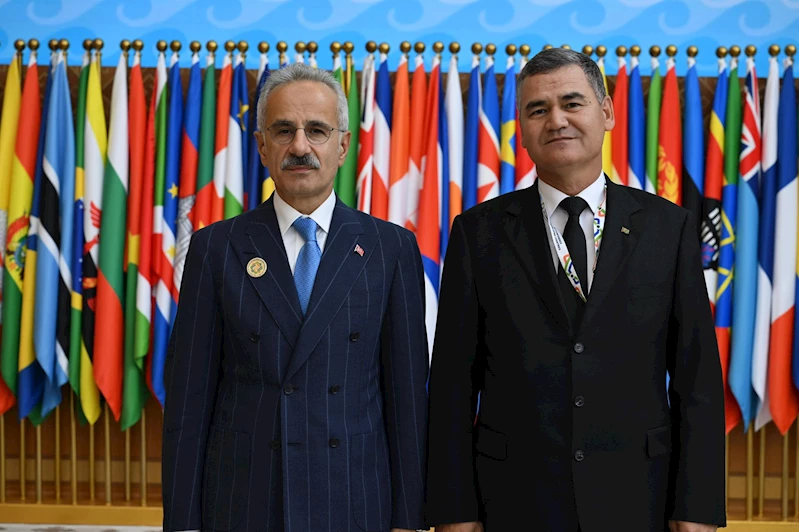 Bakan Uraloğlu, Türkmenistan Bakanlar Kurulu Başkan Yardımcısı Çakıyev ile görüştü