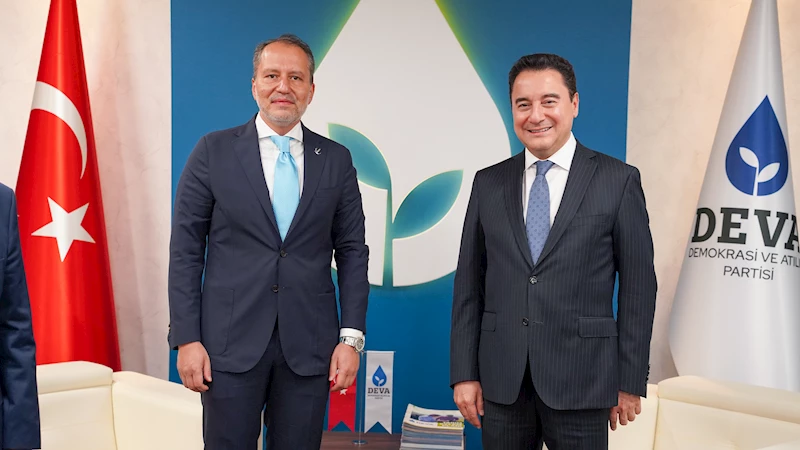 Fatih Erbakan, Ali Babacan’ı ziyaret etti