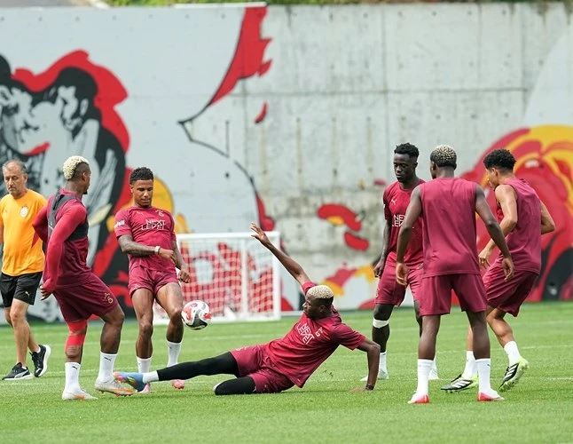 Galatasaray, Gaziantep FK maçı hazırlıklarını tamamladı 