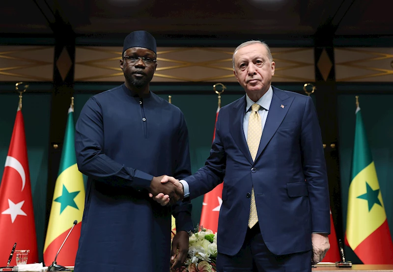 Cumhurbaşkanı Erdoğan, Senegal Başbakanı Sonko