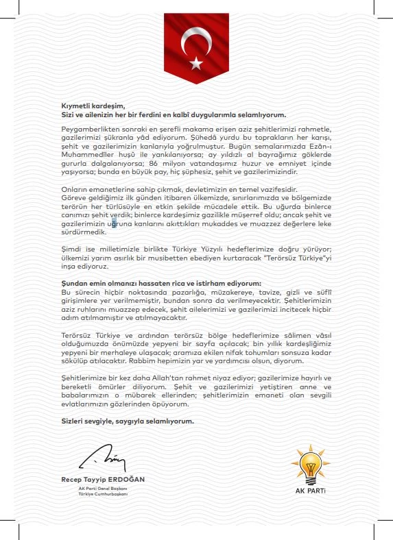 Cumhurbaşkanı Erdoğan