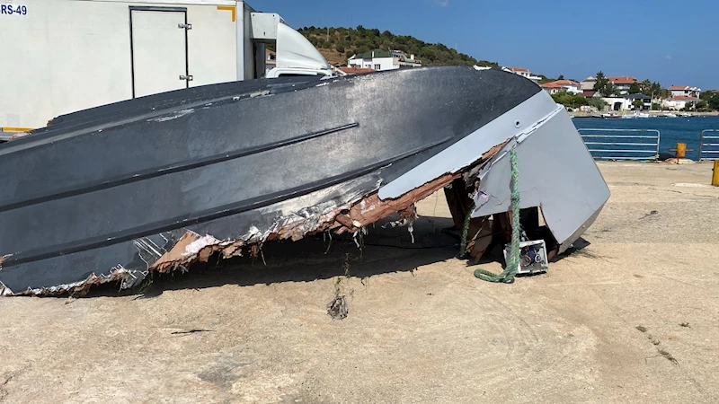 Teknesi parçalanmış halde bulunan iş insanını arama çalışmaları 3