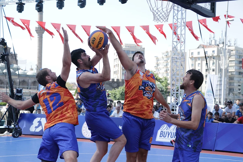 Kayseri’de 3x3 Uluslararası Basketbol Turnuvası başladı /Video eklendi