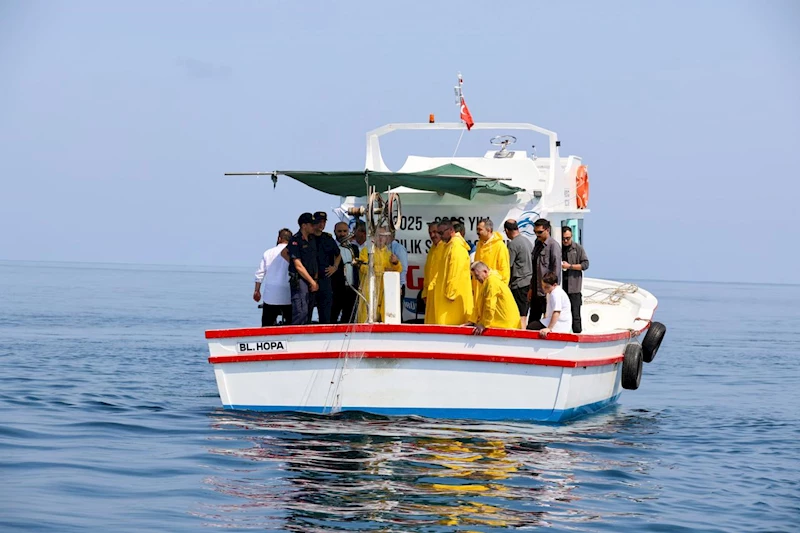 Artvin’de balıkçılar, ‘vira bismillah