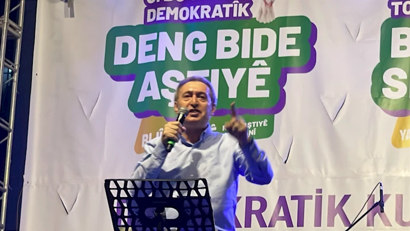 Bakırhan: Yeni dönemin en güvenli limanı barıştır