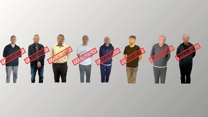 Ulusal ve uluslararası seviyede aranan 8 suçlu Türkiye