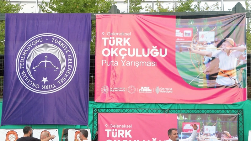 Ümraniye’de 9’uncu Geleneksel Türk Okçuluğu Puta Yarışması gerçekleşti