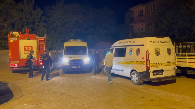 Muş’ta iki katlı evde çıkan yangında yatalak hasta yaşamını yitirdi