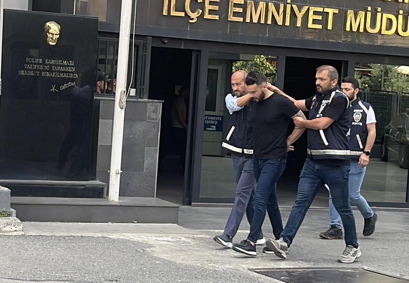 Çocuklarının gözü önünde babaya tokat atan cip sürücüsü adliyede (2)