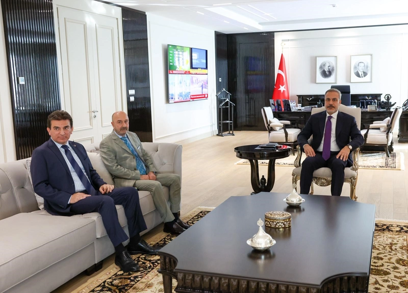 Bakan Fidan, OYAK Yönetim Kurulu Başkanı Aksakallı