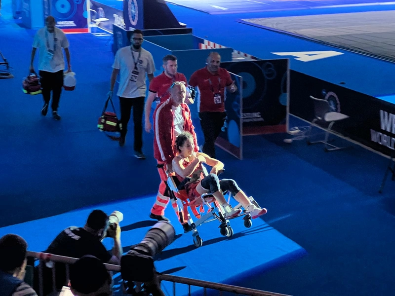 Evin Demirhan Yavuz sakatlığına rağmen bronz madalya kazandı 