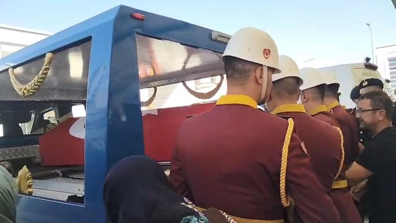 Bacanağı tarafından öldürülen uzman çavuş, toprağa verildi