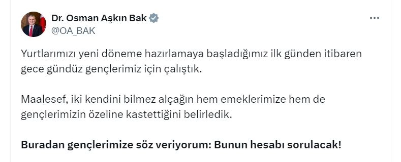 Bakanlıktan öğrenci yurdundaki görüntü ve iddialara ilişkin soruşturma (2)