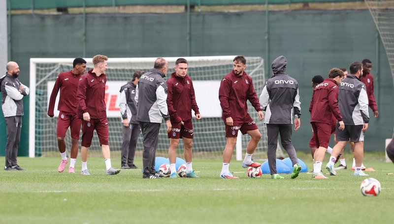 Trabzonspor, Gaziantep FK maçı hazırlıklarını sürdürdü