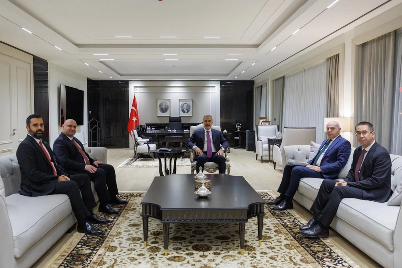 Bakan Fidan, Irak Türkmen Cephesi Başkanı Ağaoğlu