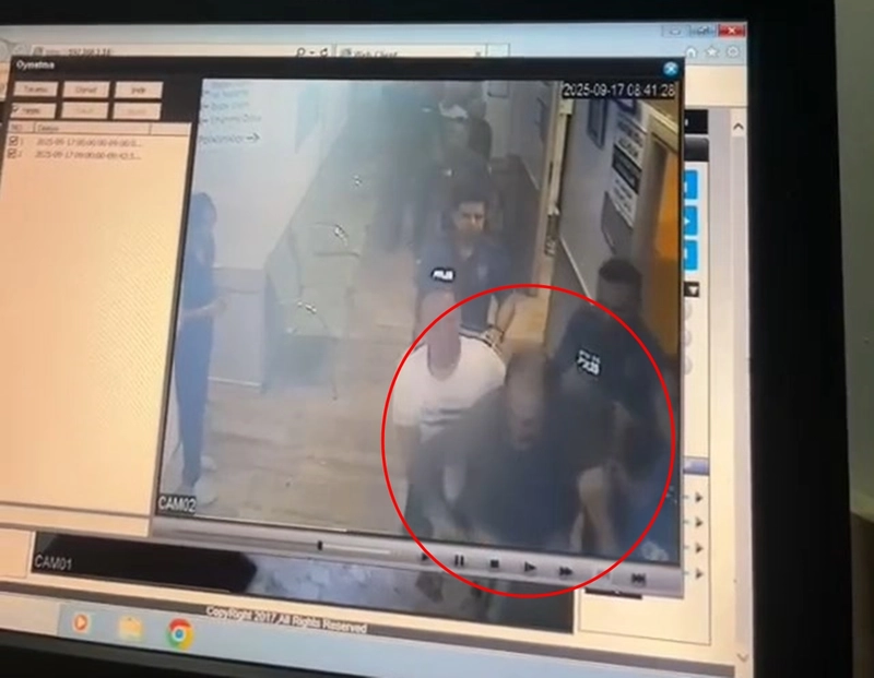 Aile hekimini darbeden hasta yakını tutuklandı; olay kamerada