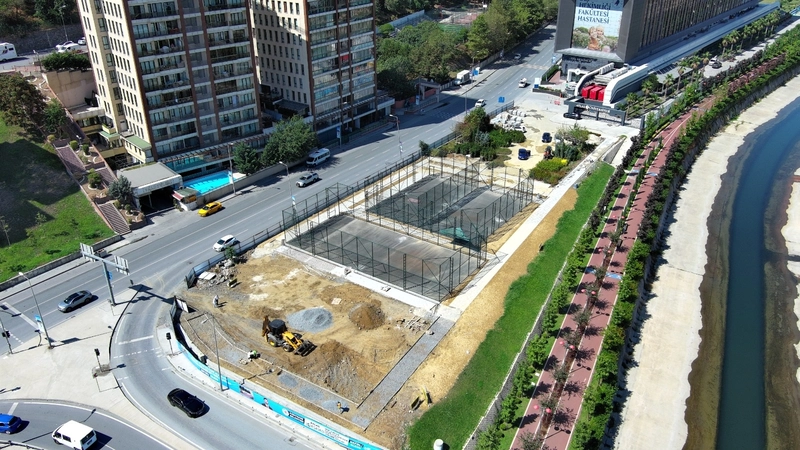 Kağıthane Belediyesi Yeşil Vadi’de 4’üncü etap çalışmalarına devam ediyor 