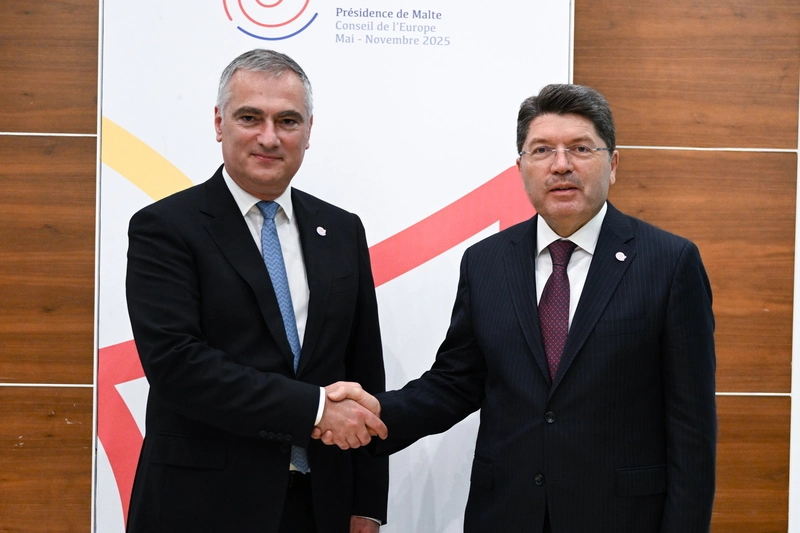 Bakan Tunç, Gürcistan Adalet Bakanı Salia ile görüştü