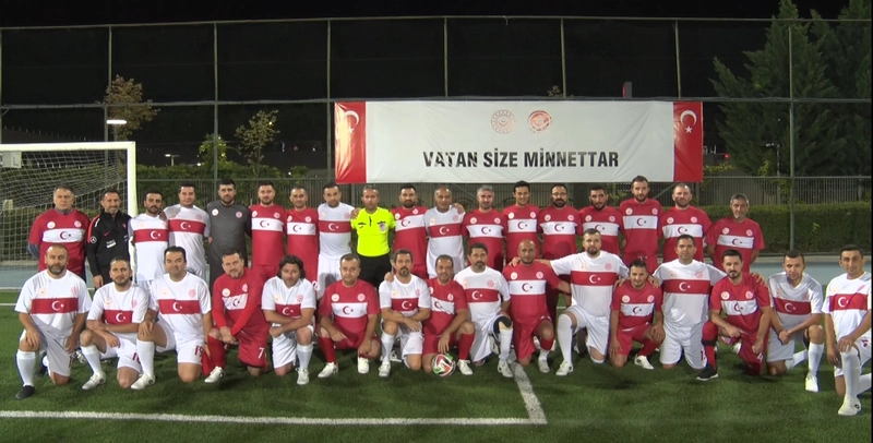 Bakanlıklardan Gaziler Günü’ne özel futbol müsabakası