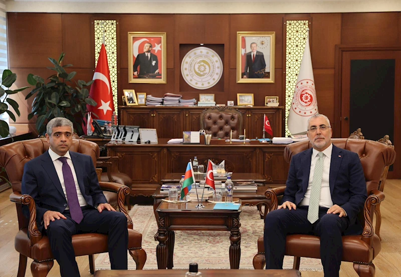 Bakan Işıkhan, Azerbaycanlı mevkidaşı Aliyev ile bir araya geldi