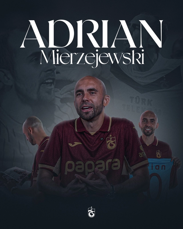 Trabzonspor’un unutulmaz yıldızı Adrian Mierzejewski’nden taraftara çağrı
