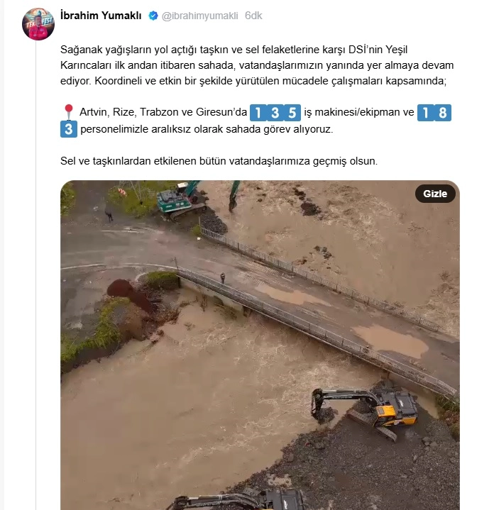 Rize ve Artvin’de selin izleri siliniyor (6)