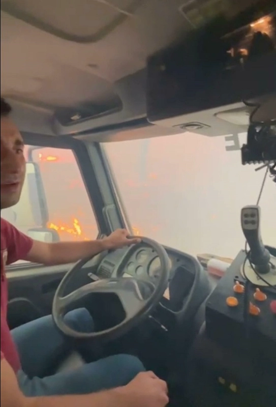 Çanakkale’de orman yangını (2)