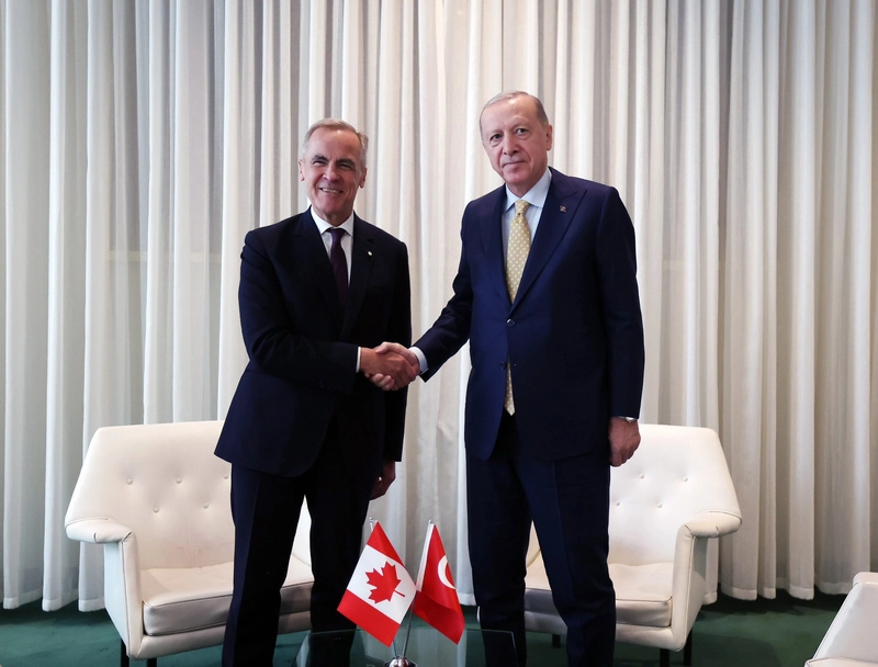 Cumhurbaşkanı Erdoğan, Kanada Başbakanı Carney’i kabul etti