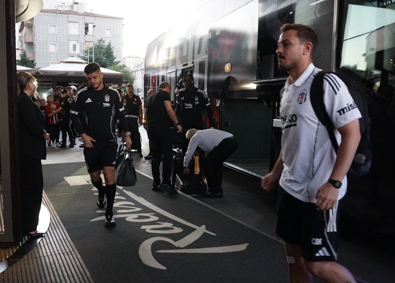 Beşiktaş kafilesi Kayseri’ye geldi 