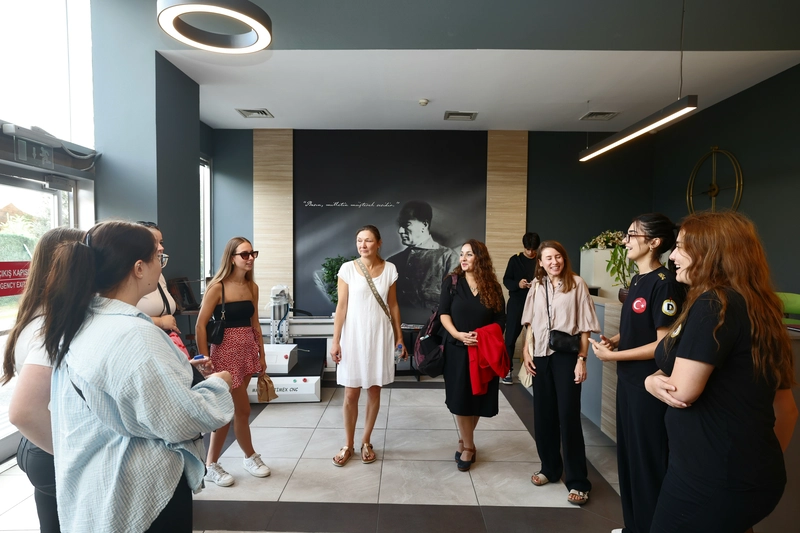 Almanya’dan gelen öğrenciler Demirören Medya ve Teknoloji MTAL