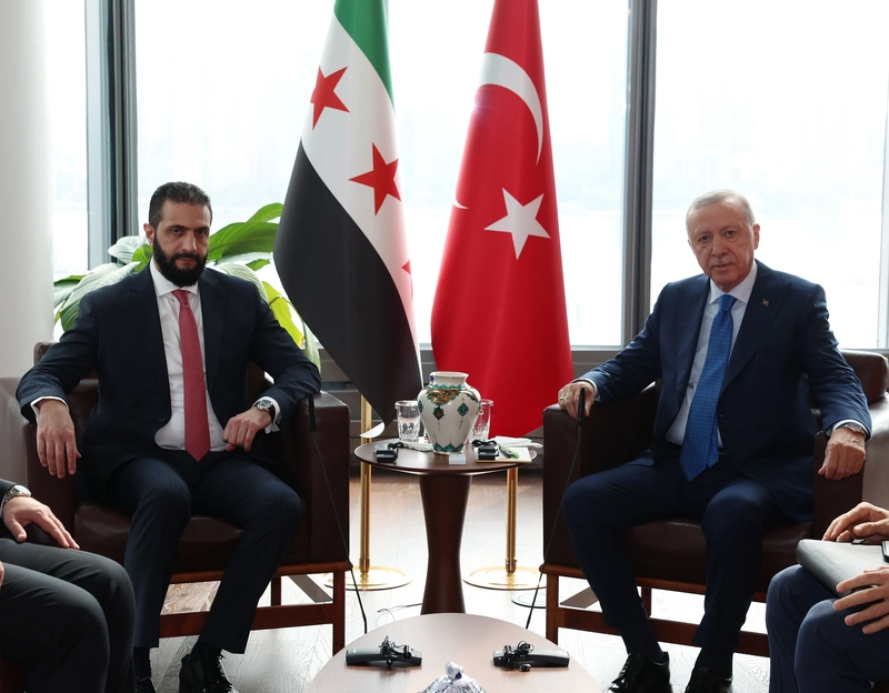 Cumhurbaşkanı Erdoğan, Suriye Cumhurbaşkanı Şara ile görüştü