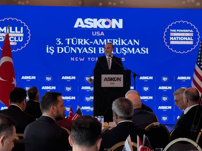 Bakan Kacır, ‘3’üncü Türk-Amerikan İş Dünyası Buluşması’ toplantısına katıldı
