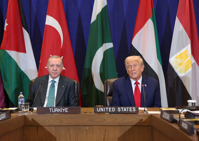 Cumhurbaşkanı Erdoğan, ABD Başkanı Trump ile Gazze Konulu Bölgesel Toplantı