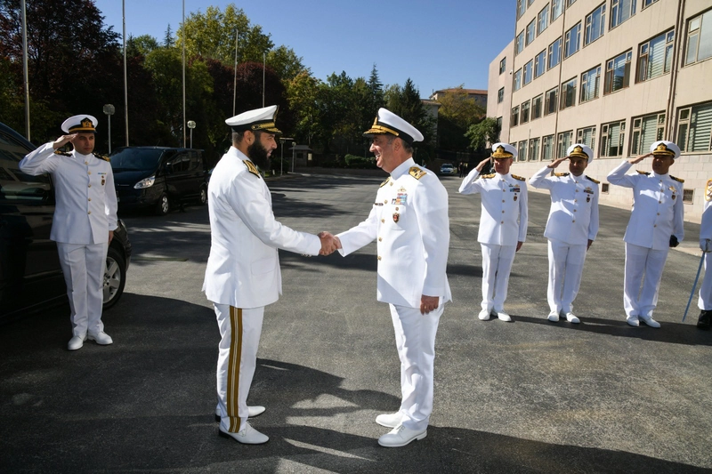 Deniz Kuvvetleri Komutanı Tatlıoğlu, Suriyeli mevkidaşı Alsaud ile görüştü