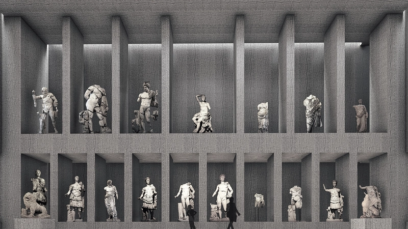 Tarihi eserler yeni müzeyle depolardan kurtuluyor