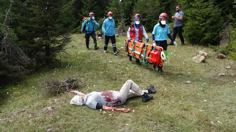 UMKE’den yaylada orman yangınlarına karşı tatbikat / Ek fotoğraflar