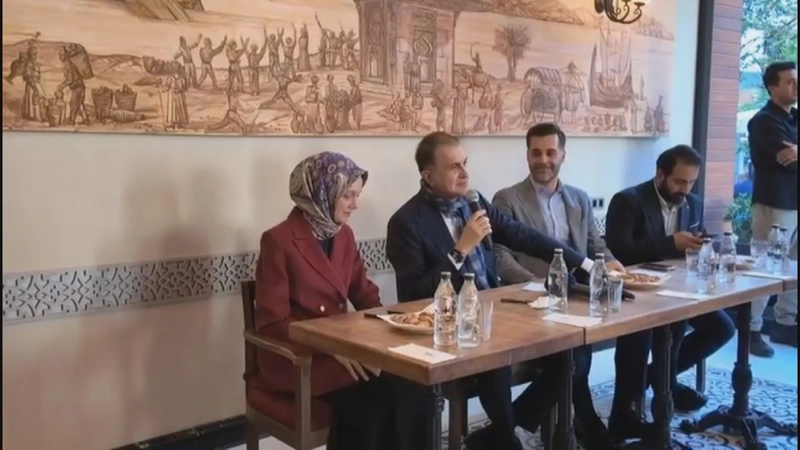 İstanbul - AK Parti Sözcüsü Ömer Çelik, Üsküdar’da 