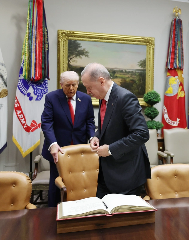  Cumhurbaşkanı Erdoğan-Trump görüşmesi sona erdi