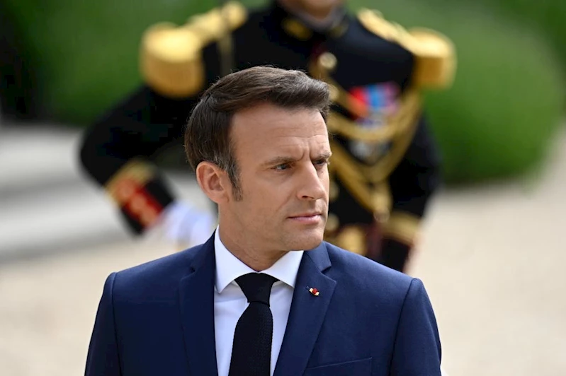 Macron: Filistinli yetkililere vize verilmemesi kabul edilemez