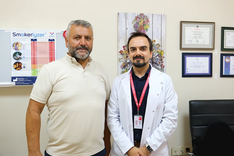 Sigara bırakma polikliniği desteğiyle sigarayı bıraktı