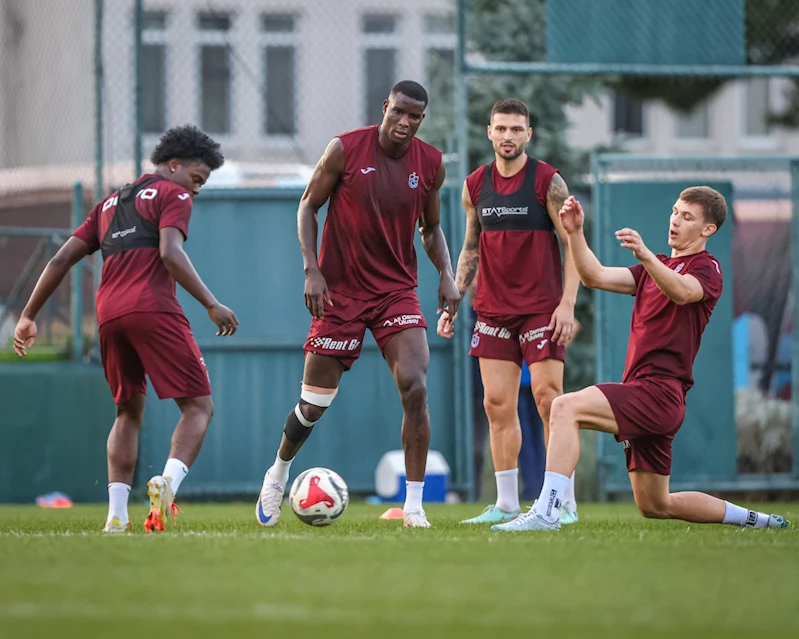 Trabzonspor’da Fenerbahçe maçı hazırlıkları start aldı