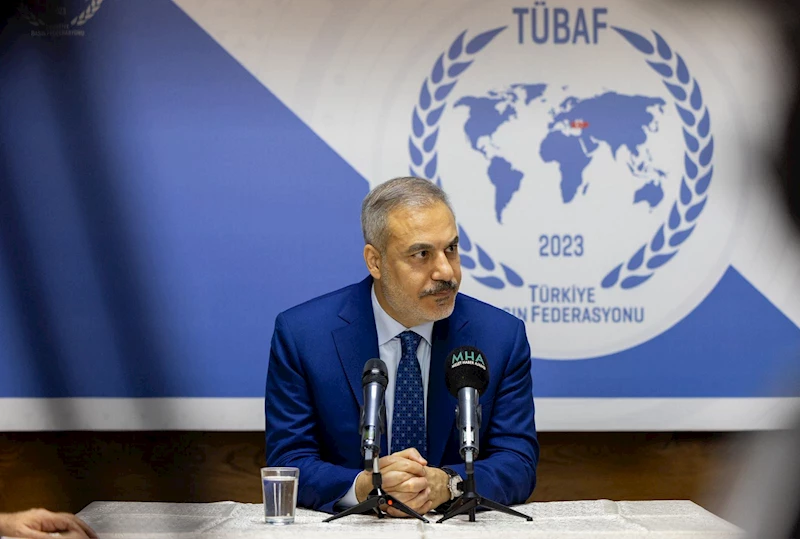 Bakan Fidan: Filistinli yetkililer ve Arap ülkeleriyle kapsamlı istişareler yaptık