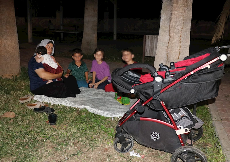 Evini lağım suyu bastı, 4 çocuğuyla sokakta kaldı