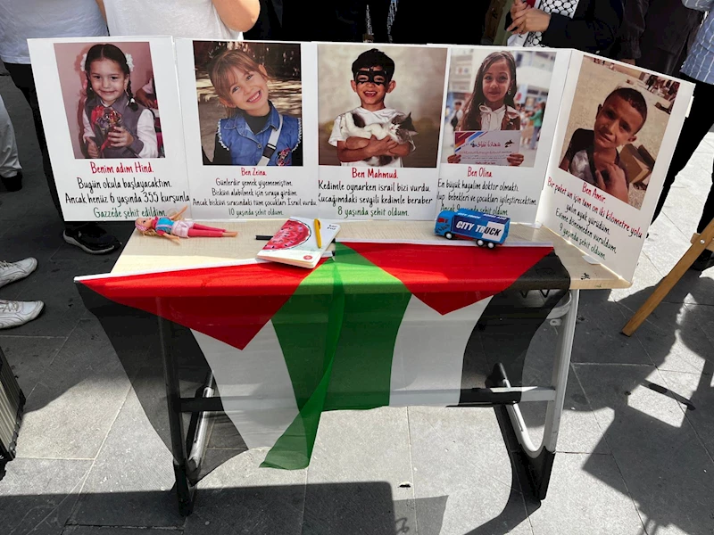 AK Parti, Gazzeli çocukları boş sıralarla andı